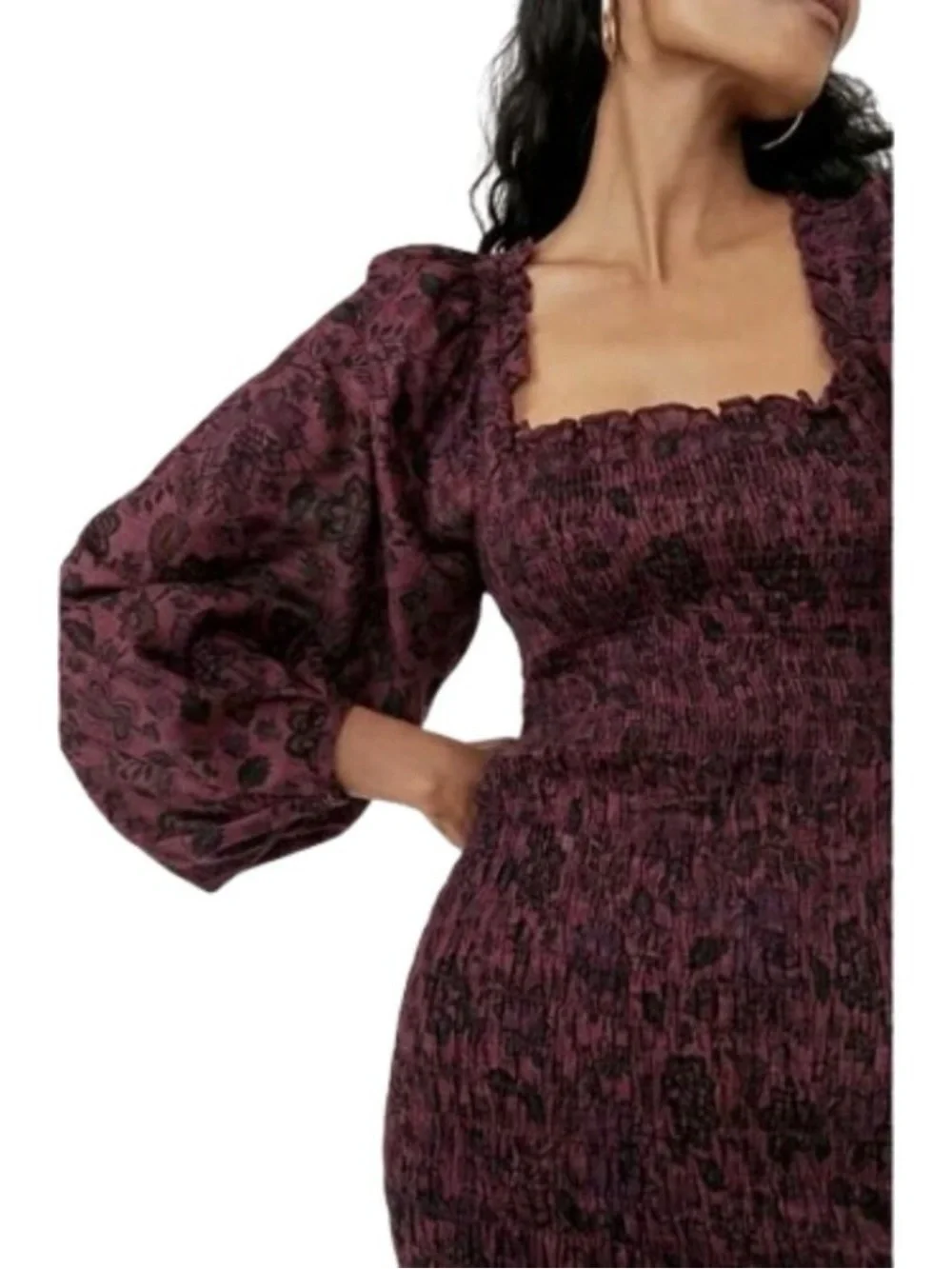 Free People Smock It To Me Mini Dress